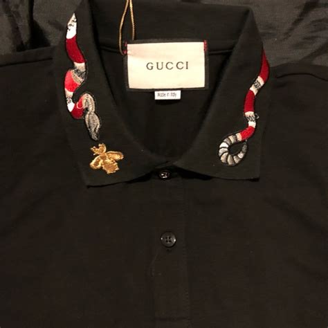 gucci snake collar replica|gucci polo shirt snake collar.